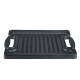 Double-sided cast iron grill plate, 36x25 cm | Cast iron plate |  |