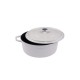 Cast iron deep pot Hosse, Ivory, Ф12 | Cast iron pot |  |
