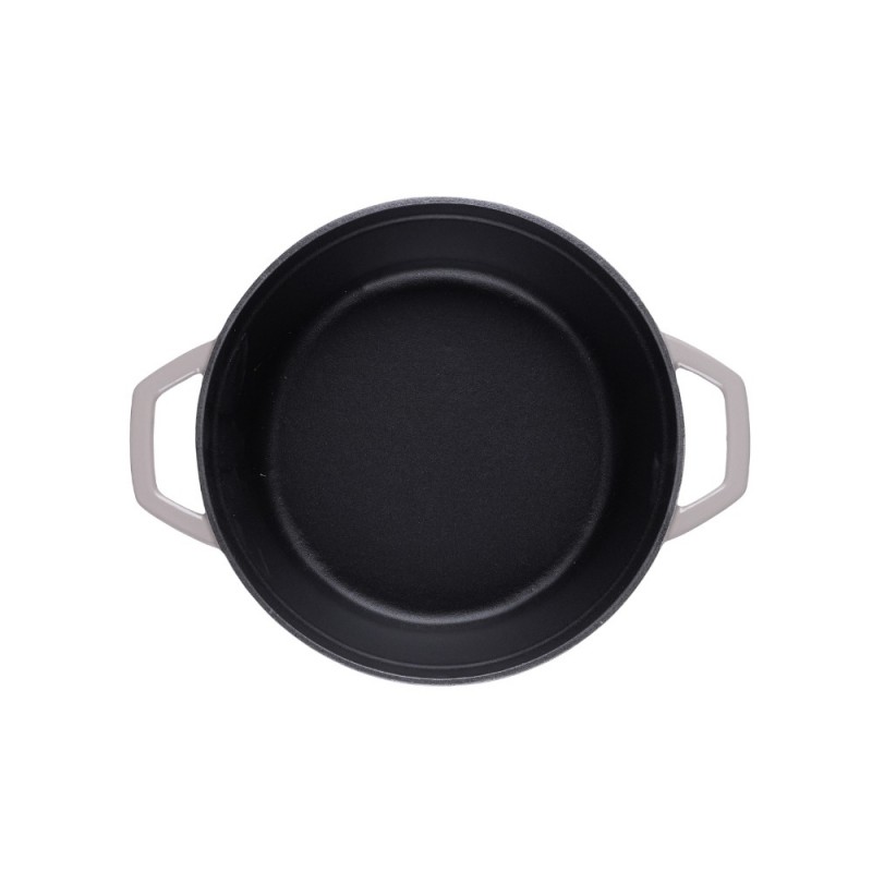 Cast iron deep pot Hosse, Ivory, Ф20 | Cast iron pot |  |