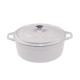 Cast iron deep pot Hosse, Ivory, Ф24 | Cast iron pot |  |