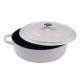 Cast iron shallow pot Hosse, Ivory, Ф28 | Cast iron pot |  |