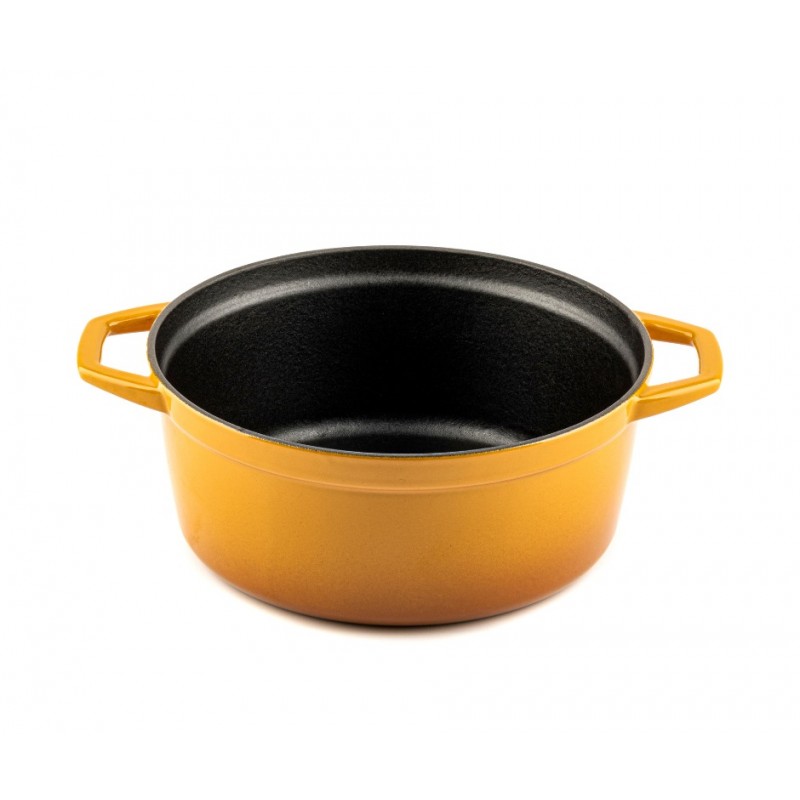 Cast iron deep pot Solagio, Dijon, Ф24 - All products