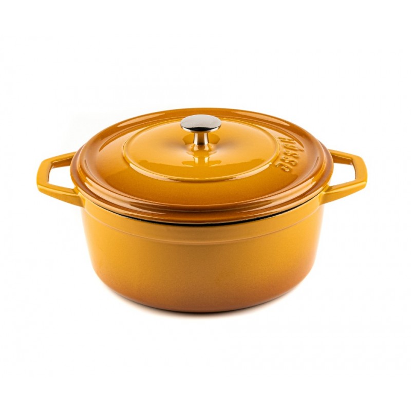 Cast iron deep pot Solagio, Dijon, Ф24 - All products