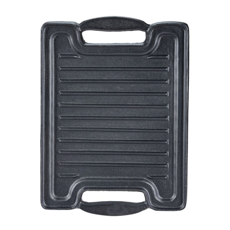 Double-sided cast iron grill plate, 36x25 cm | Cast iron plate |  |