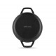 Enameled cast iron pan with two handles Hosse, Black Onyx, Ф19cm | Flat cast iron pan | Cast iron pan |