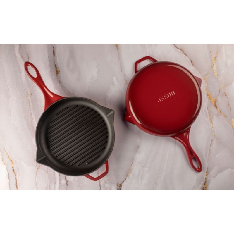 Cast iron pan set of 2 parts Hosse, Rubin | Cast iron pan set |  |