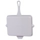 Enameled cast iron pan Hosse, Ivory, 26x32cm | Flat cast iron pan | Cast iron pan |