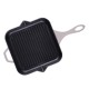 Enameled cast iron pan Hosse, Ivory, 28x28cm | Flat cast iron pan | Cast iron pan |